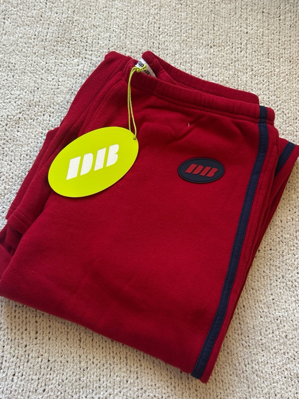 Dairy Boy Sport ‘Yummy Pant’ in Cherry Red SMALL